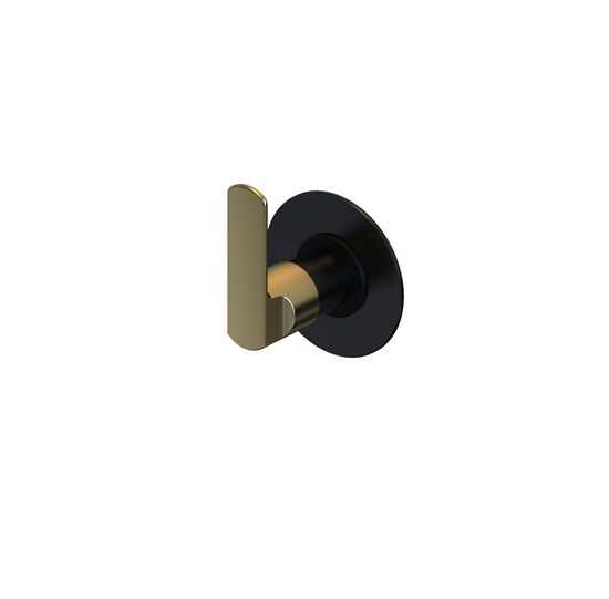 Picture of Concealed Stop Cock (Black & Gold)